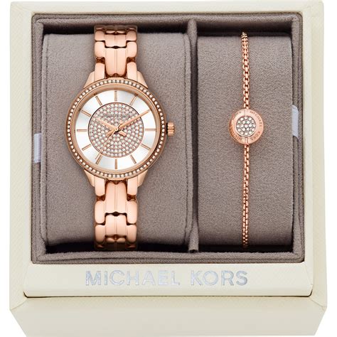 michael kors damen set uhr